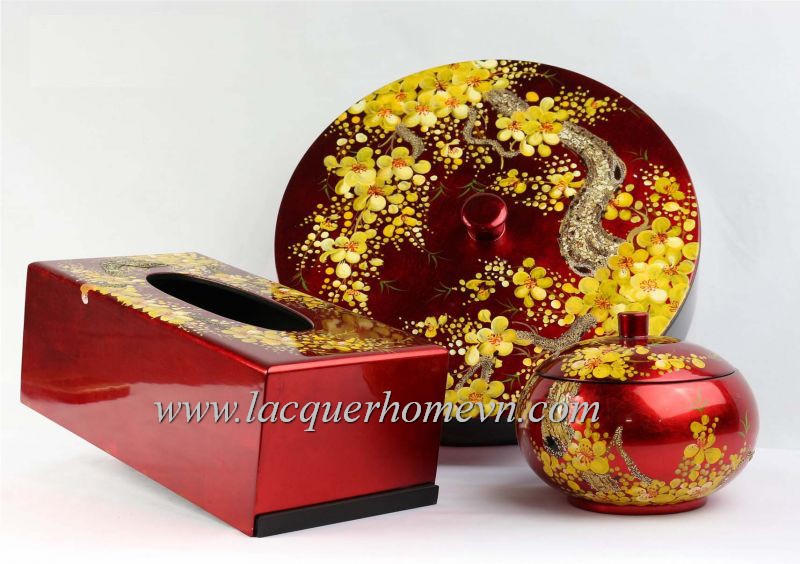 Lacquer gift boxes